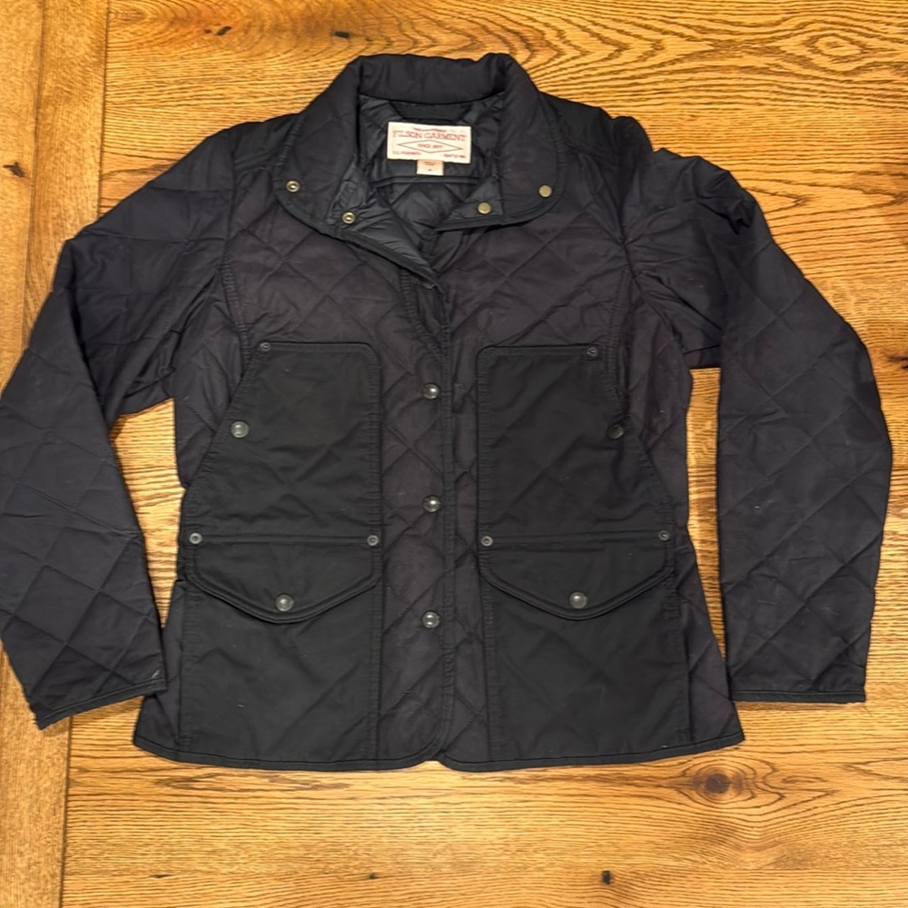 Filson Ladies Field Jacket Black Medium